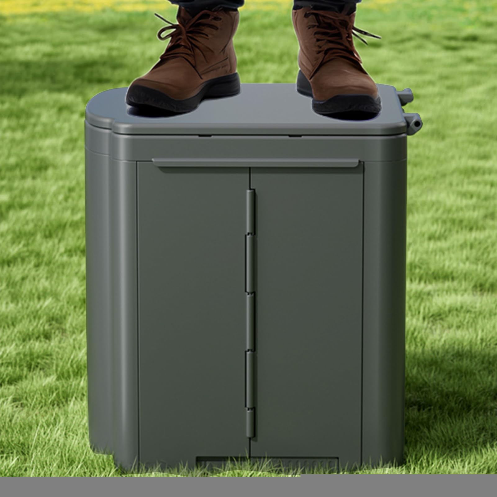Przenośna Toaleta Na Kemping Solidny nocnik z siedziskiem treningowym i | Przenośna ergonomiczna toaleta na outdoor, wędrówki, namiot, plaża, podróże, samochód, łódź, , dom