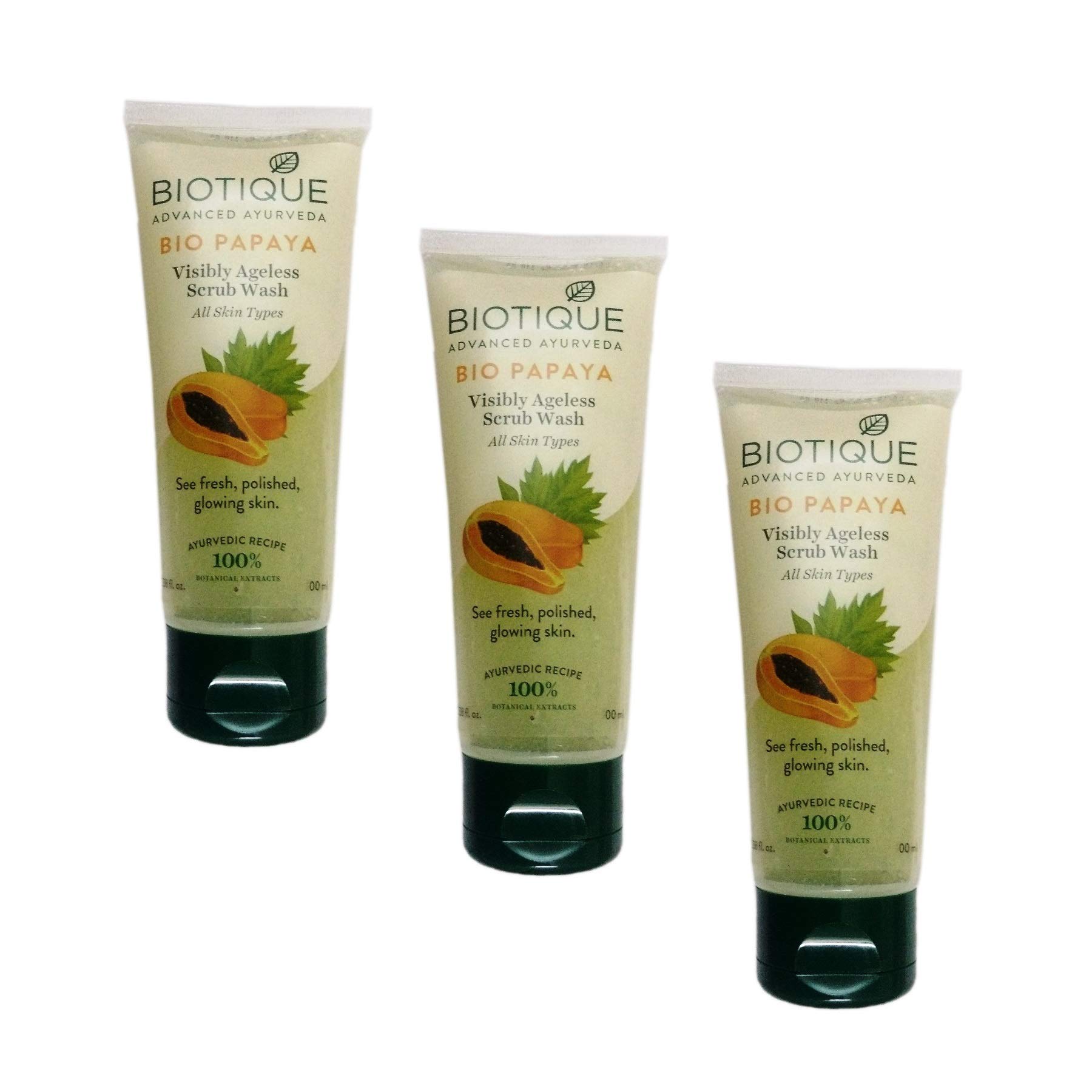 biotique bio papaya scrub wash
