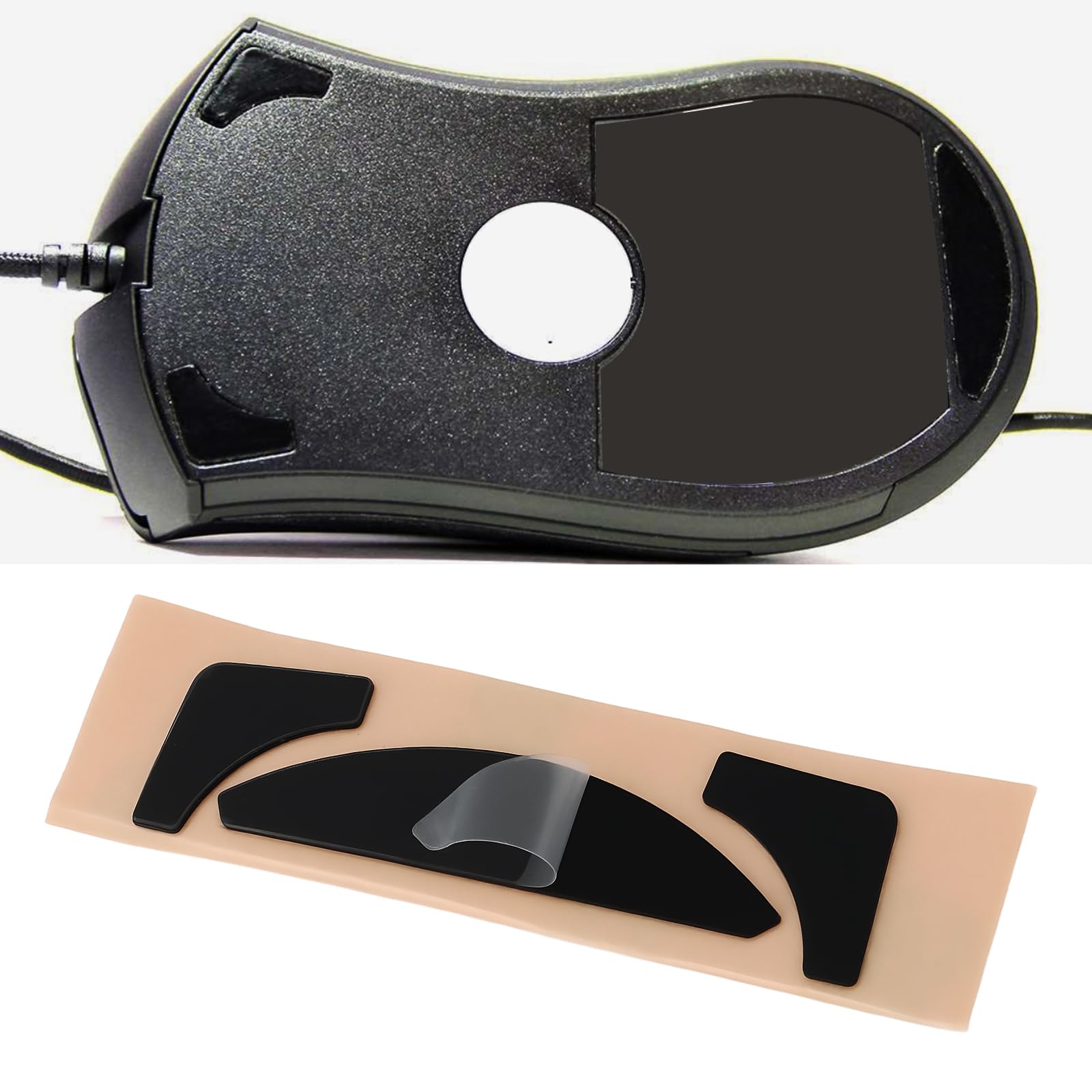 Image secondaire de Lot de 2 Patins de Rechange pour Souris Razer DeathAdder - Améliorez votre Précision