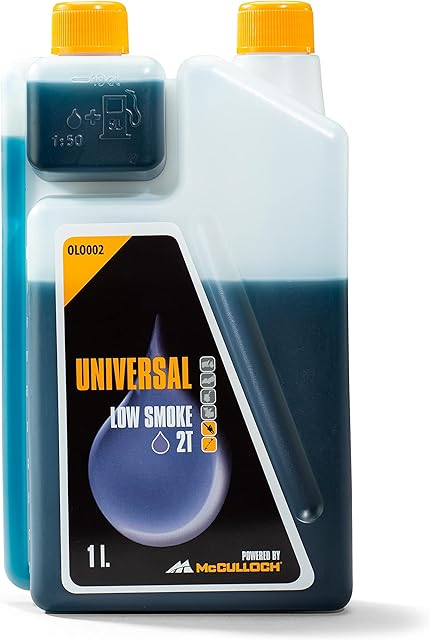 McCulloch GM577616402 Oil for 2-stroke engines 1.0L, Standard