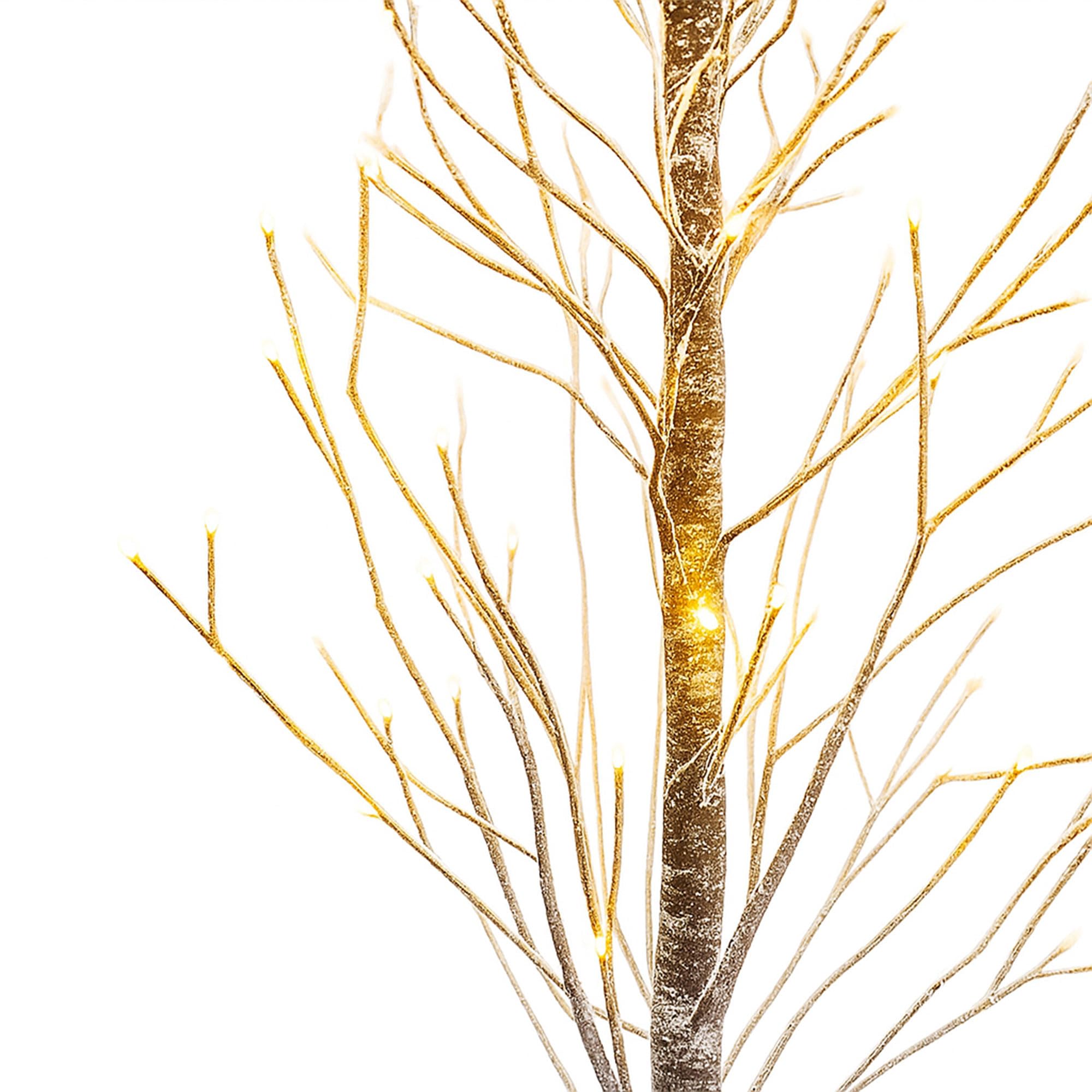Frankystar Bliźnięta śnieżna choinka H150 cm z 186 lampkami LED