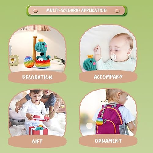 Miniatura 7 de Kit de ganchillo para principiantes, kit de inicio de ganchillo con video paso a paso, kit de ganchillo para principiantes para adultos y niños con