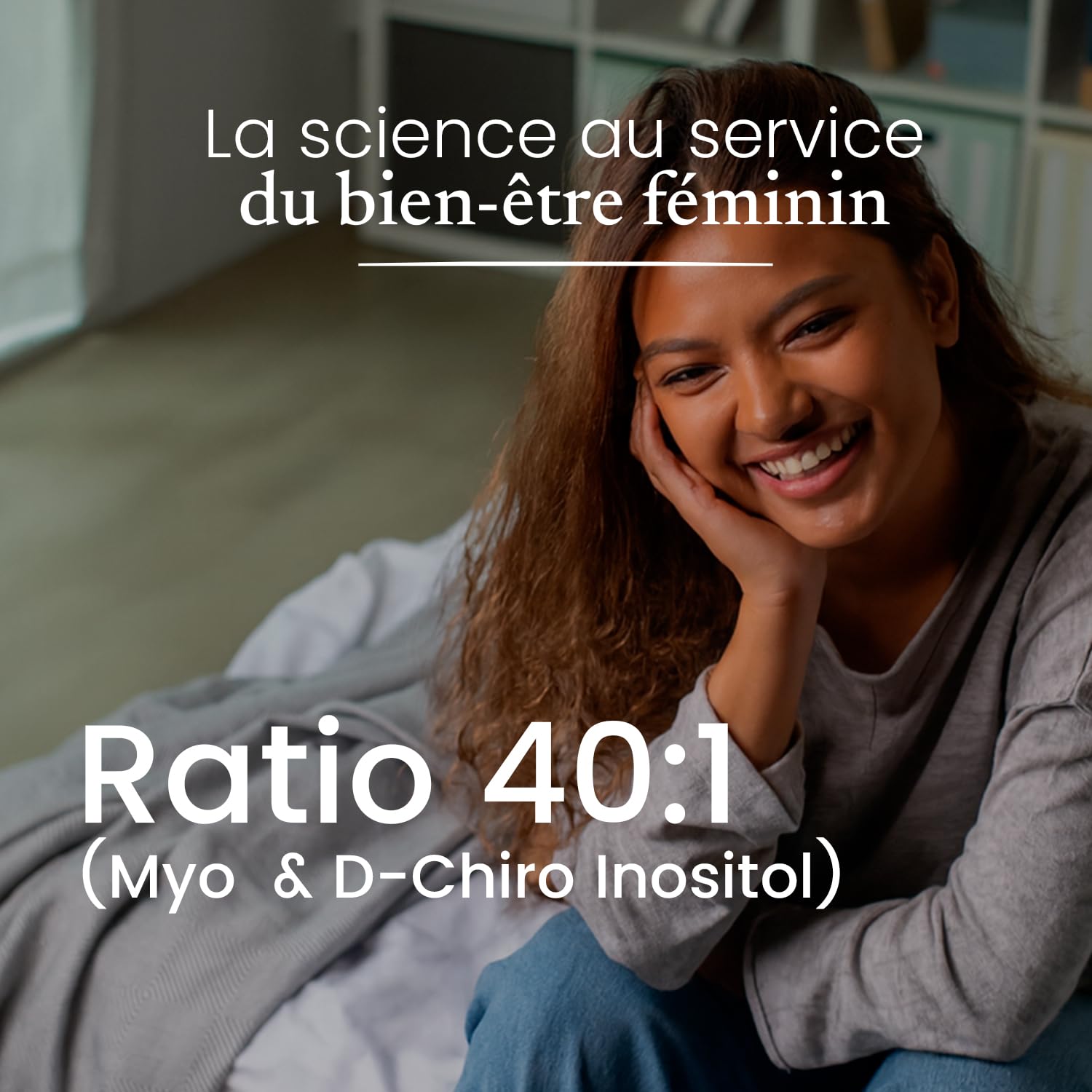 Myo-Inositol + D-Chiro-Inositol | Avec Zinc Bisglycinate, B6 et Acide Folique B9 Quatrefolic® | SOPK, Soutien Hormonal et Métabolique | Ratio Optimal 40:1 | 120 Grammes Poudre Goût Neutre | Terravita