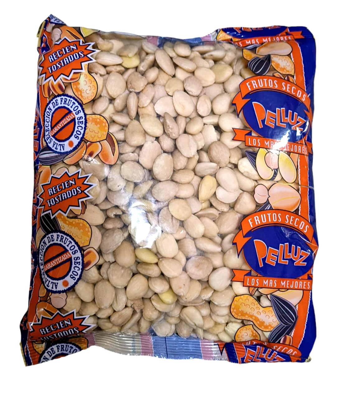 Almendra marcona natural 1 Kg - origen España - almendra marcona pelada cruda - pelluz
