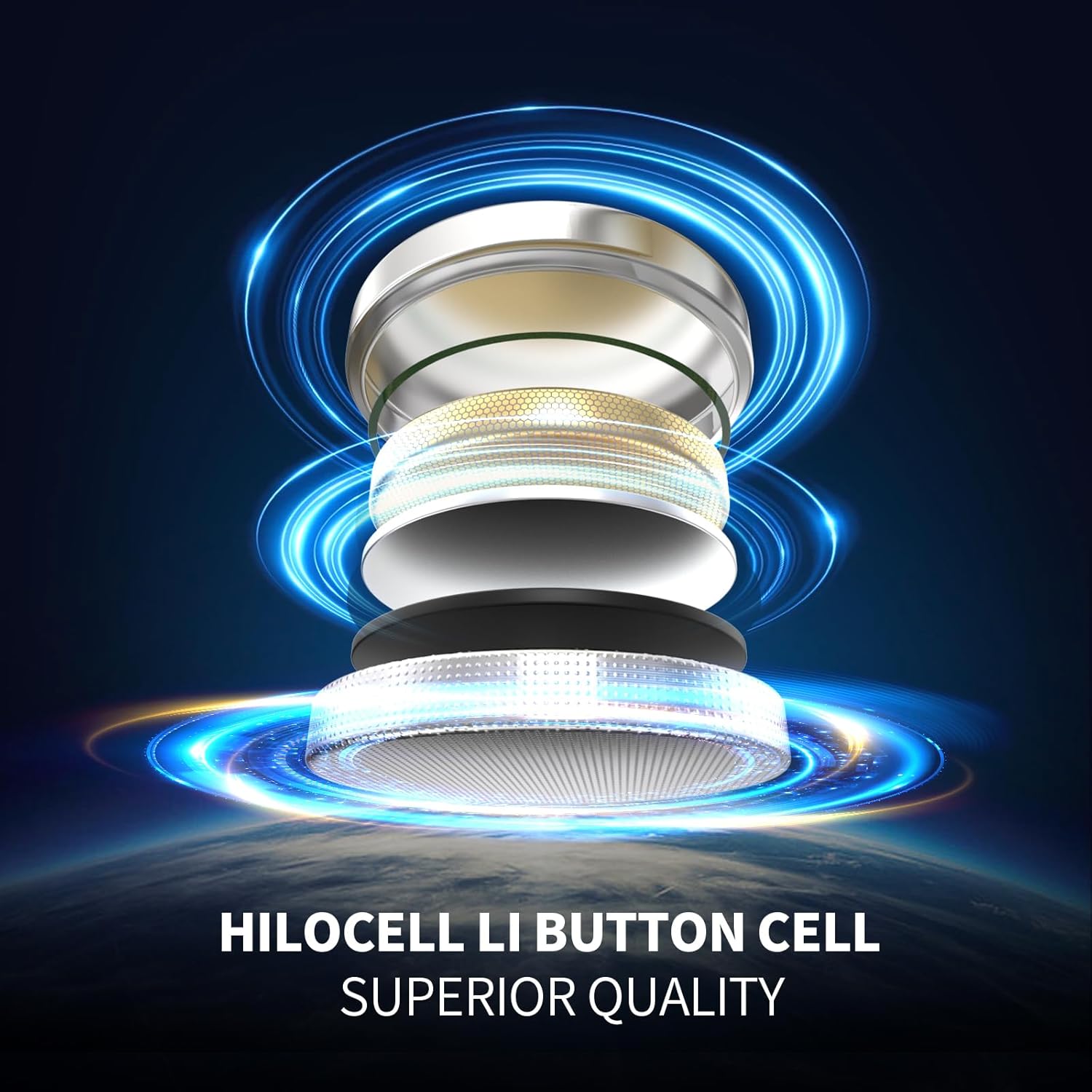 hilocell CR2032 コインバッテリー 2個 3V リチウムCR 2032 ボタン電池 車のリモートキーフォブ、Airta CR2032 電池  20個 ボタン電池 3V リチウムボタン電池 リチウム電池 コイン電池 コイン型電池 リモコン スマートキー ゲーム機 CR- 2032 ポイント消化