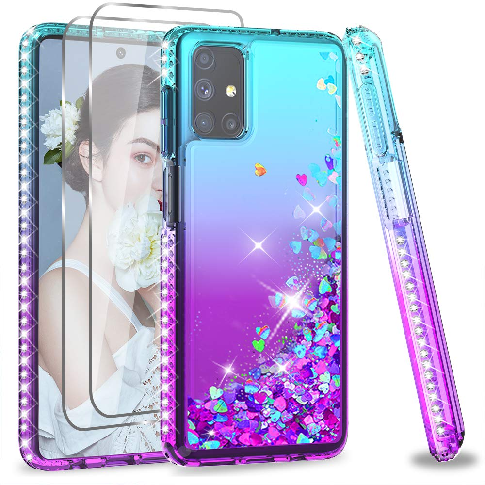 Leyi For Samsung Galaxy M51 Case And Tempered Glass Desertcart