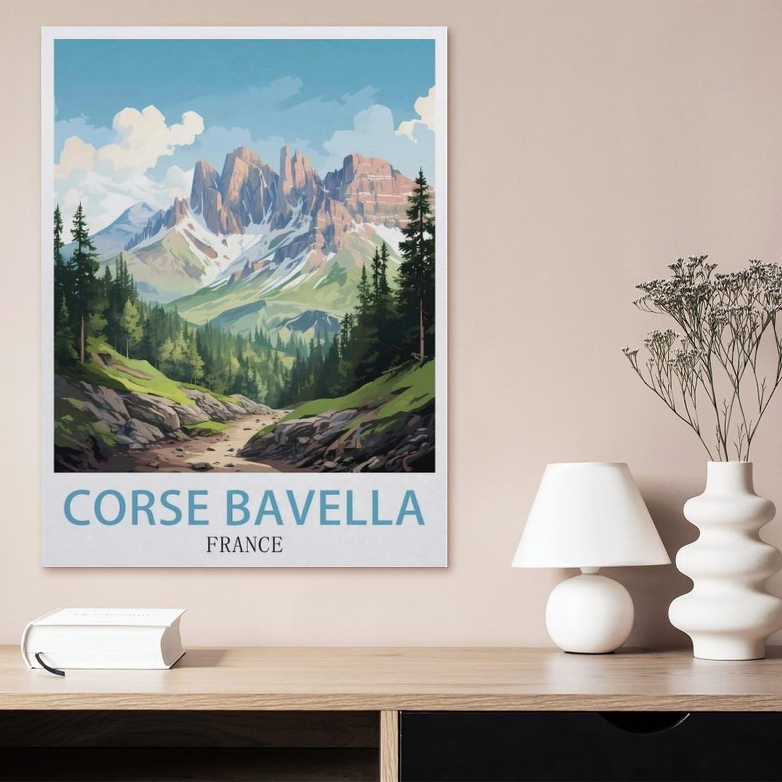 Jigsaw Puzzle，Corse Bavella, France，1000 Pièces Puzzle Drôle en Bois pour Adultes 1000 Pièces, Est pour Les Amis Et La Famille（75x50cm）-R55