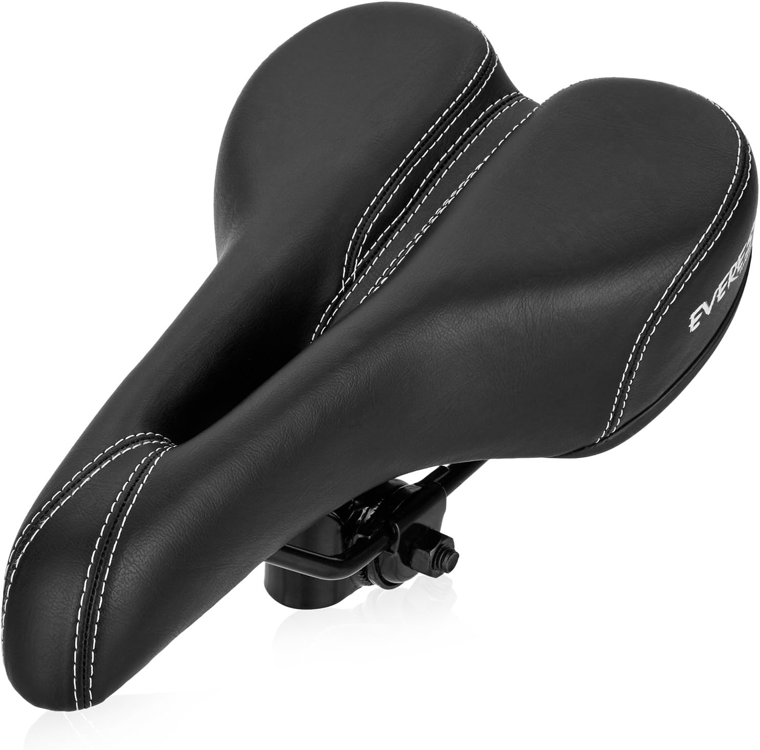 comfy cycling saddle for men made from soft synthetic leather | bicycle saddle, ergonomic cycling saddle, mtb saddle, bicycle seat for men, soft bike saddle