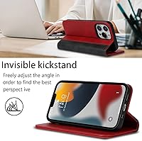 Vista 78 de Havaya Funda para iPhone 13 Pro Max y iPhone 12 Pro Max, cartera compatible con magsaf 2 en 1, desmontable magnética con tarjetero y ranura trasera