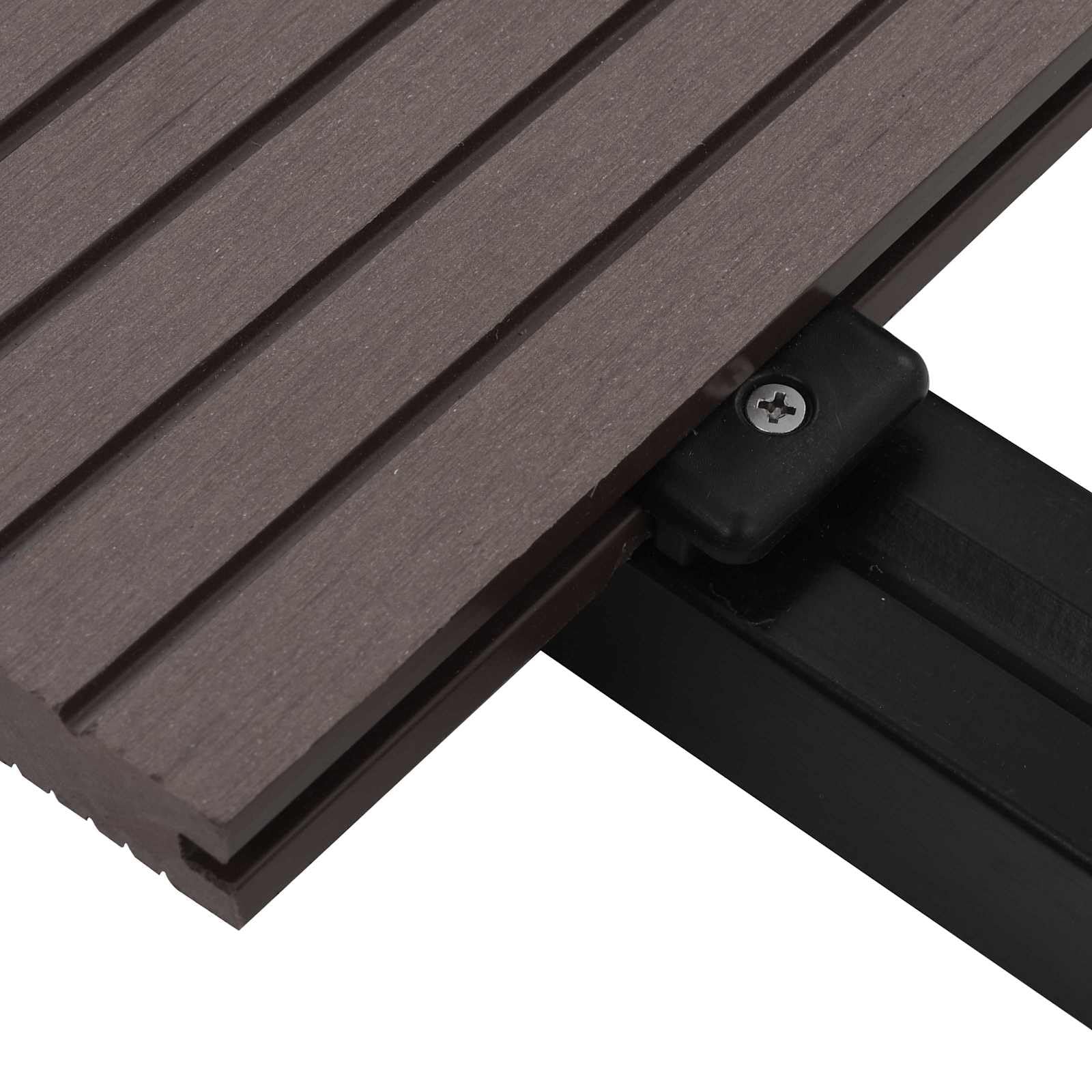 30 Stück WPC Terrassendielen Anthrazit