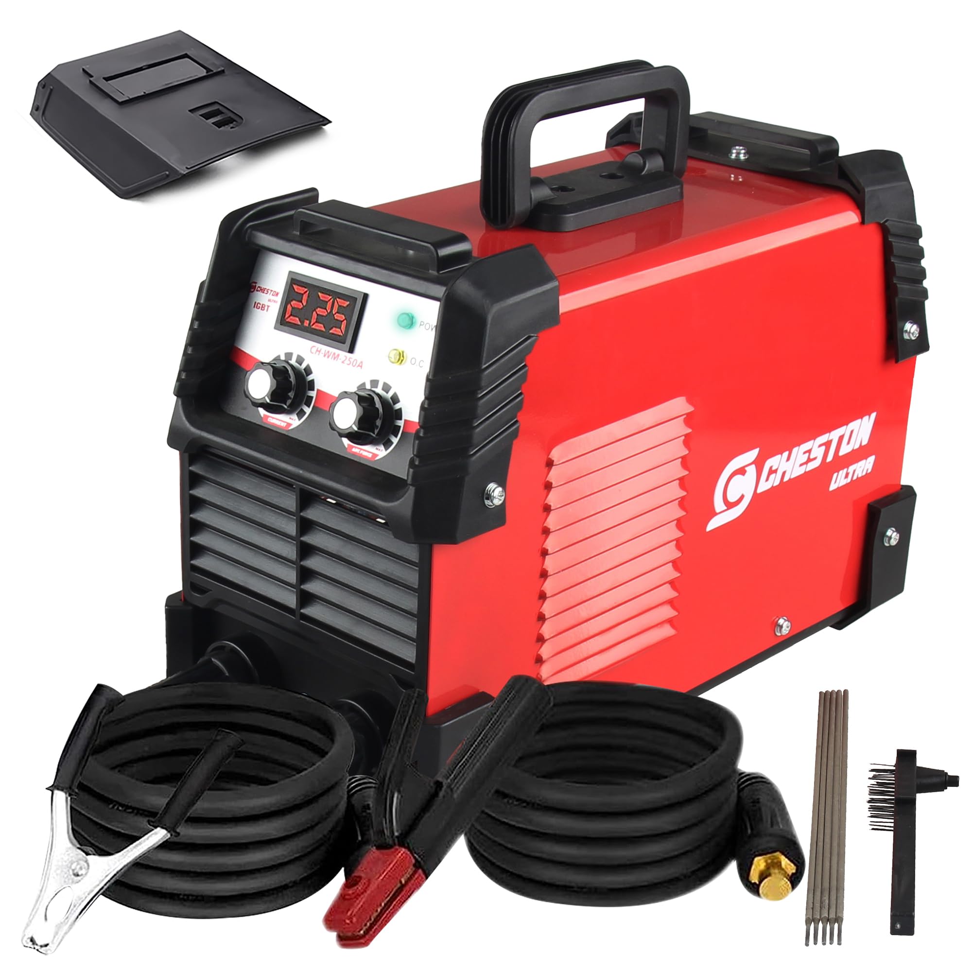 Cheston Ultra 250A Inverter Arc Welding Machine (MMA) LED Display Hot Start Welder Tool with Welding Mask, Welding Rods & Other Accessories for Steel, Iron, Aluminium, Copper & all other Metals (B0C8SRSQJR) Amazon Price History, Amazon Price Tracker