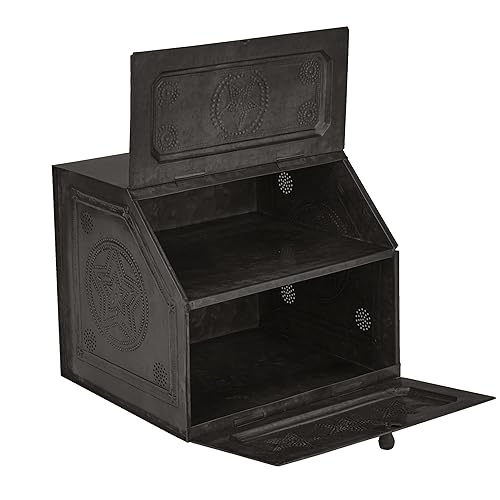 Antique Replica of Tin Bread Box/desk Storage 21-190
