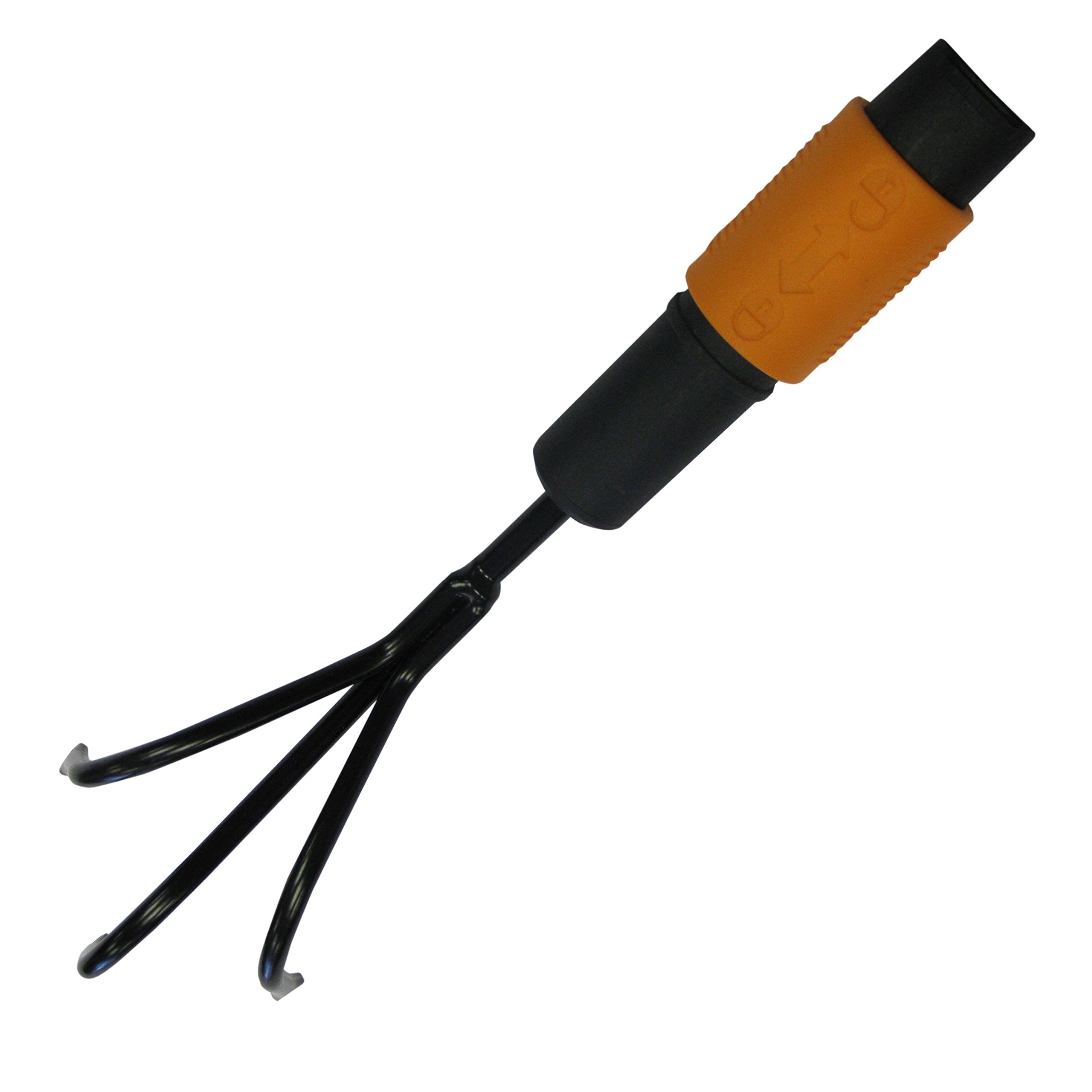 Griffe à 3 dents Fiskars QuikFit pour casser la croûte de terre sans effort en douceur