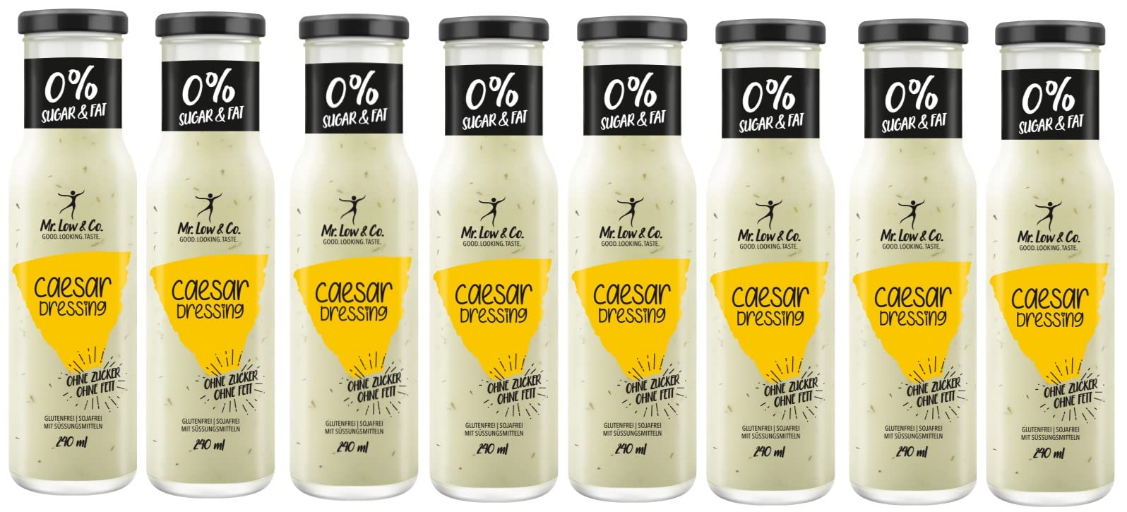 Mr. Low & Co. Caesar Dressing LowCarb 8 Flaschen
