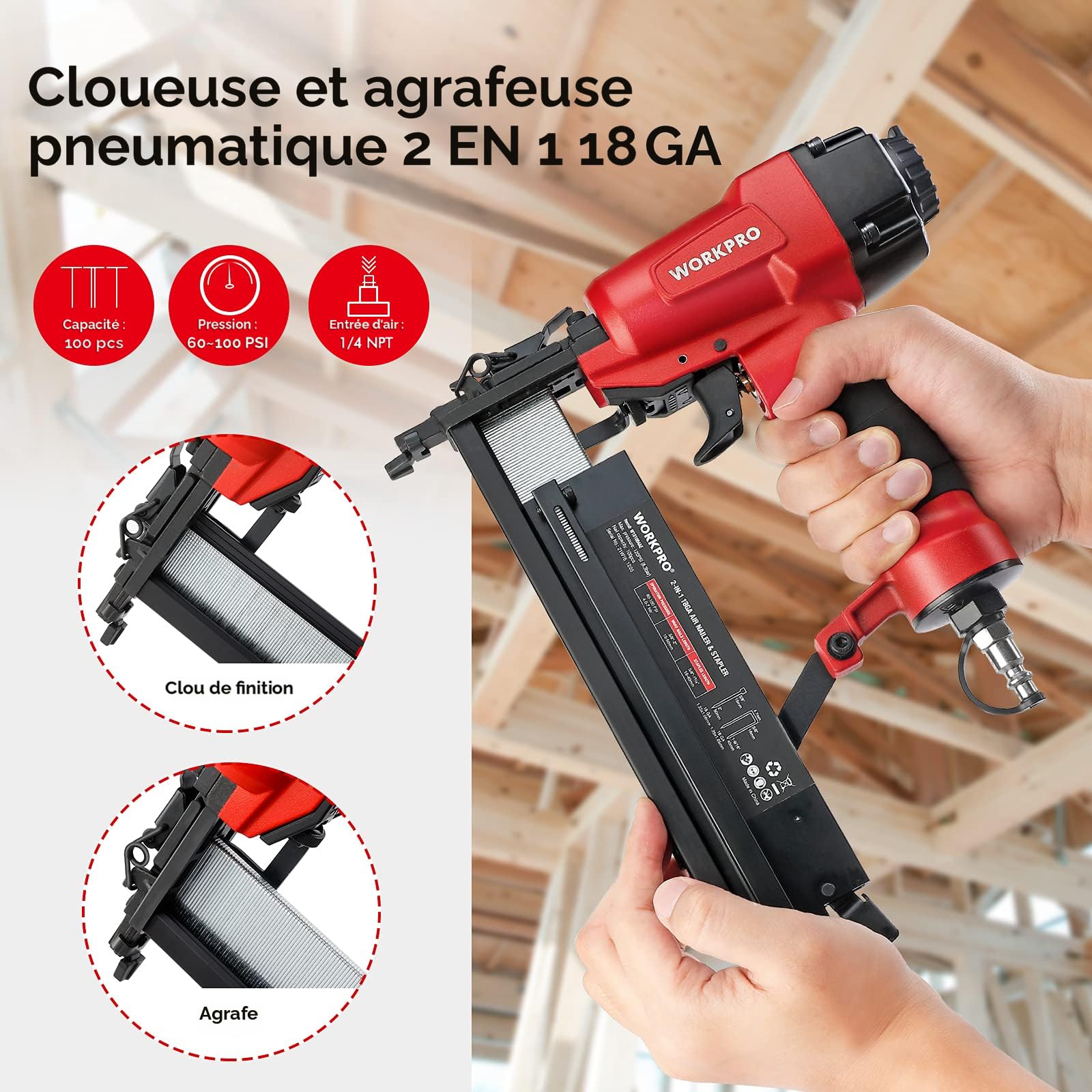 F32 18ga. Pistolet à clous pneumatique Air Brad pour meubles 32mm - Chine Pistolet à ongles à air, pistolet à ongles droit F32 18ga. Pistolet à clous pneumatique Air Brad pour meubles 32mm - Chine Pistolet à ongles à air, pistolet à ongles droit