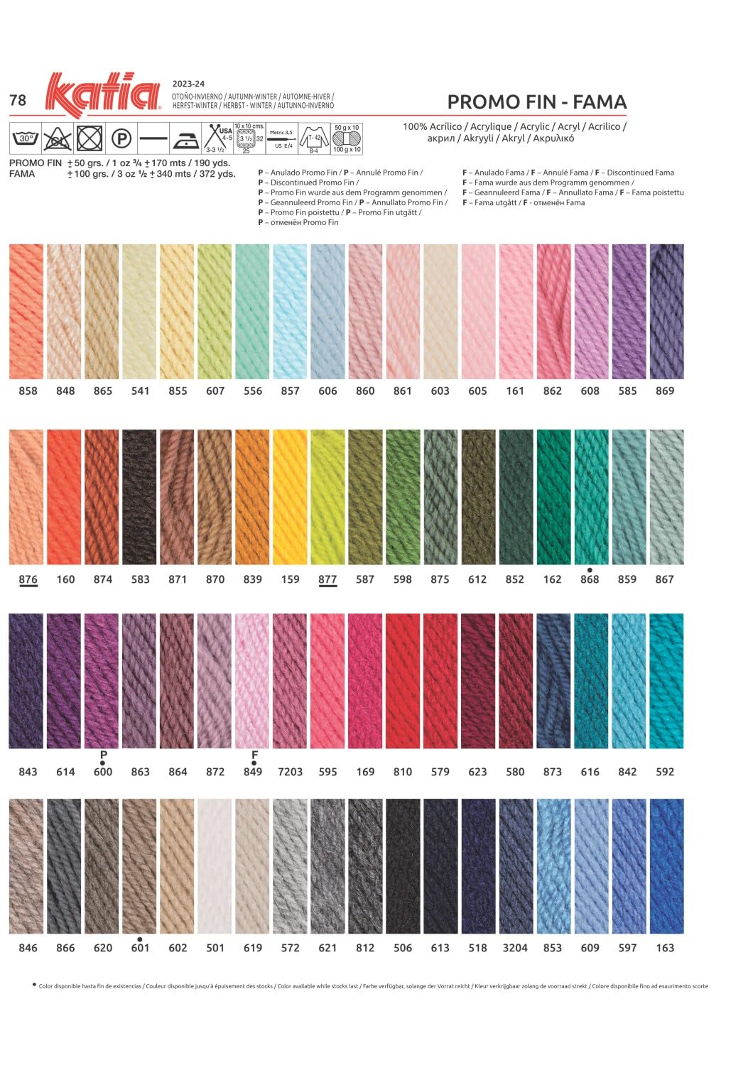 Lots De 10 Pelotes De Laine Katia Promo Fin Couleur Rouge 580 : Plusieurs Lots Disponibles - Loisirs Créatifs