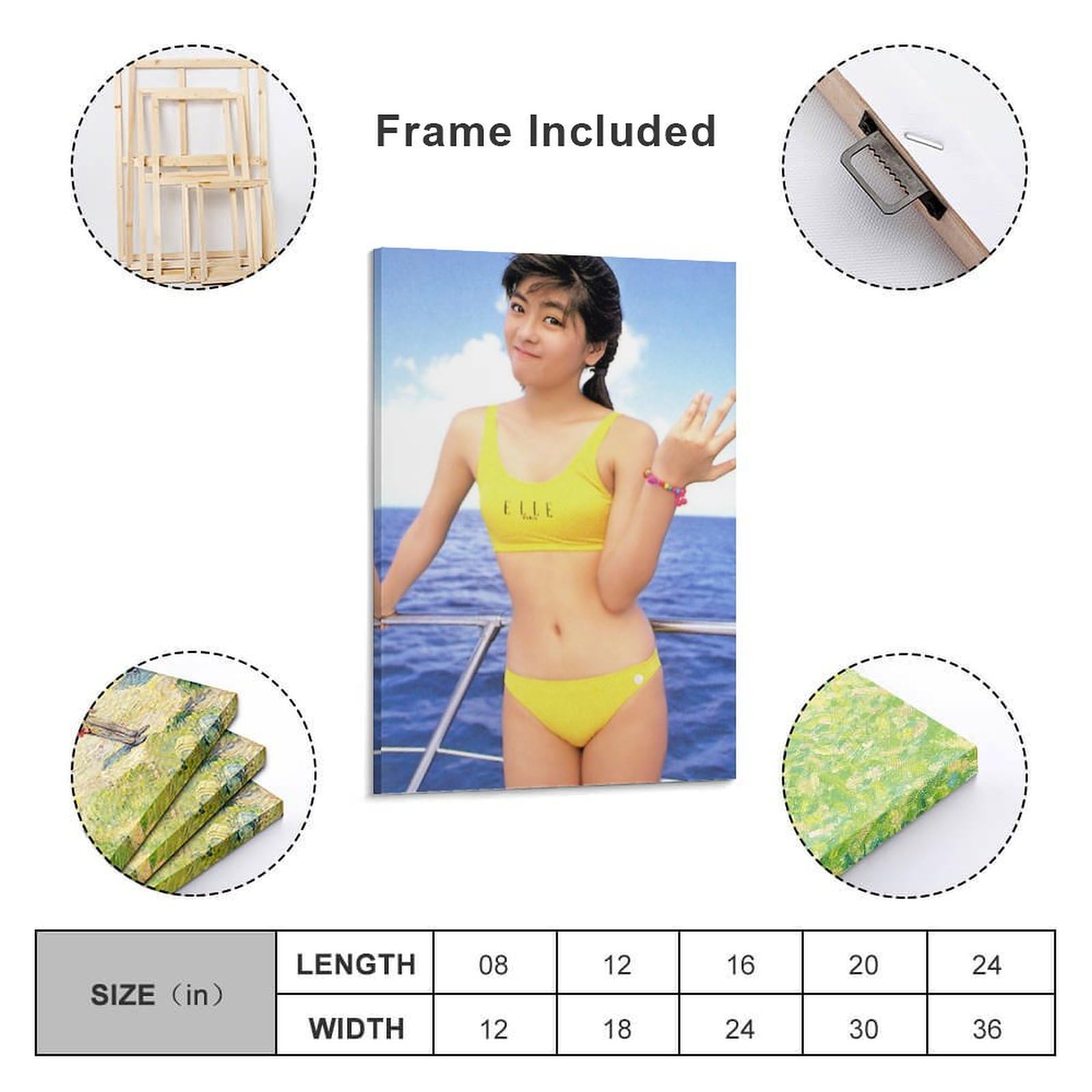 Amazon.co.jp: 中山忍写真ビキニセクシーポスターアートパネル