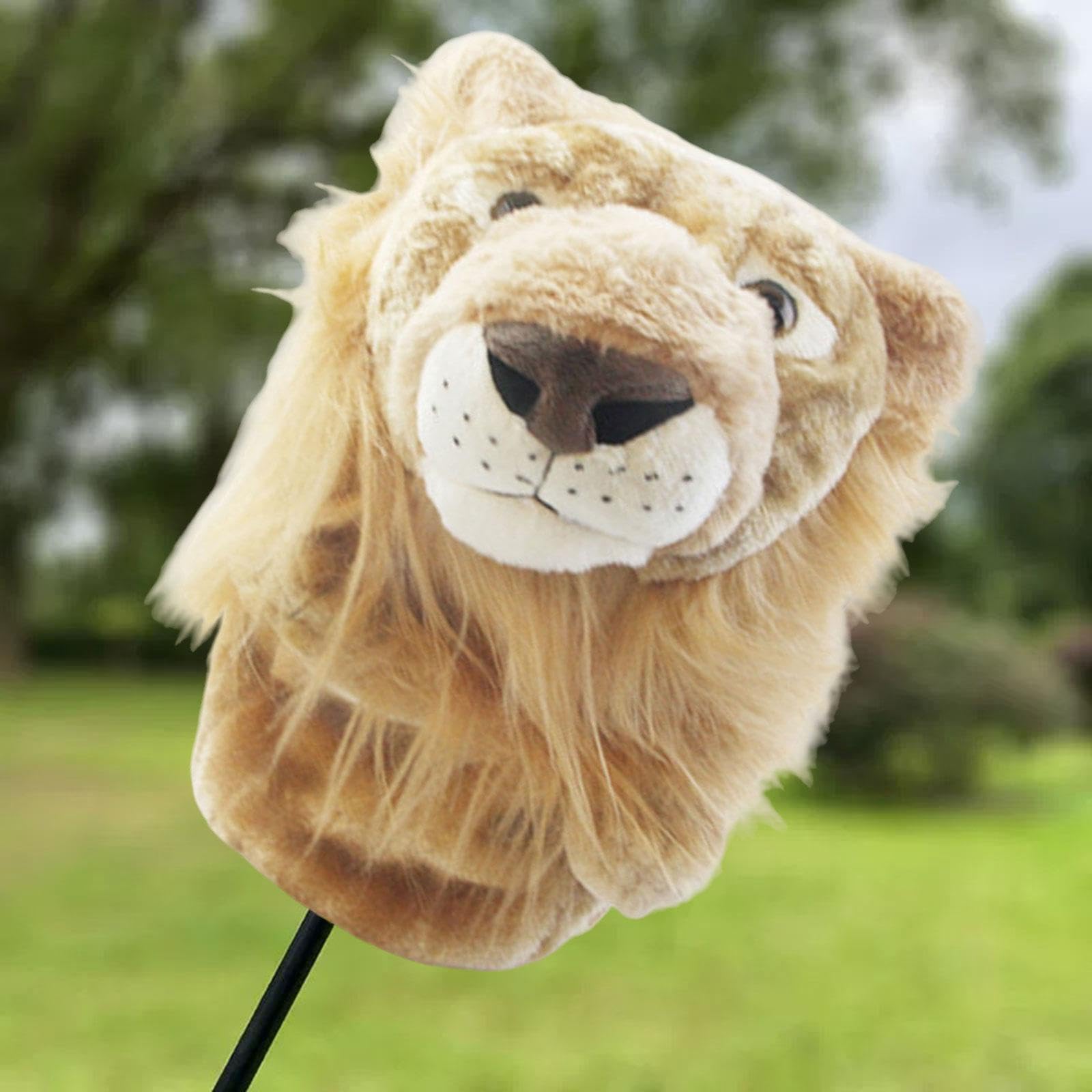 Golf Headcover Kuscheltier Schlägerkopf Schutzhülle Ersatzbezug Aus Gefülltem Polyester für Driver für Golfer Geschenk Turnier Freundespiel S