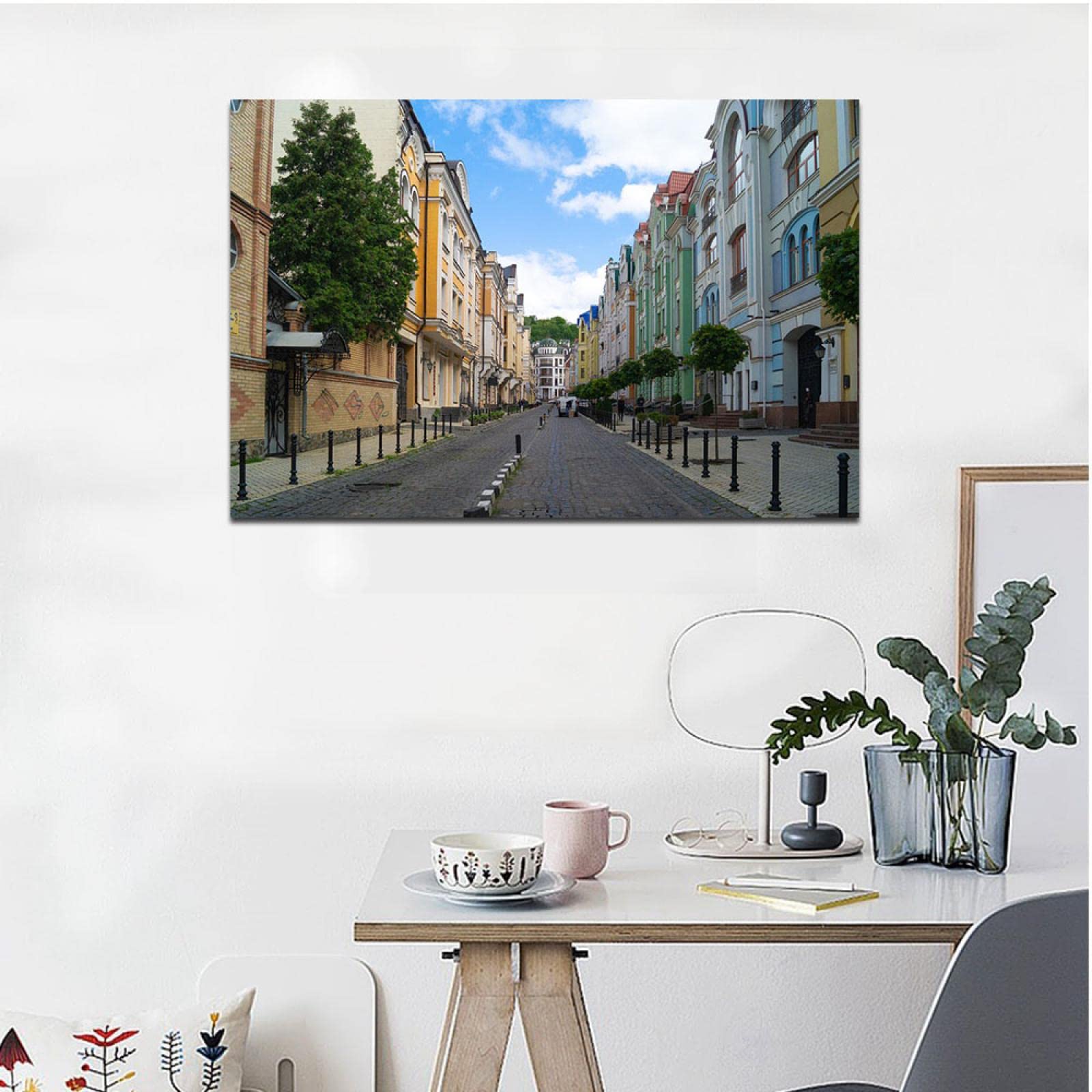 Amazon｜ウクライナの風景はキャンバスに印刷されます。「ウクライナの  