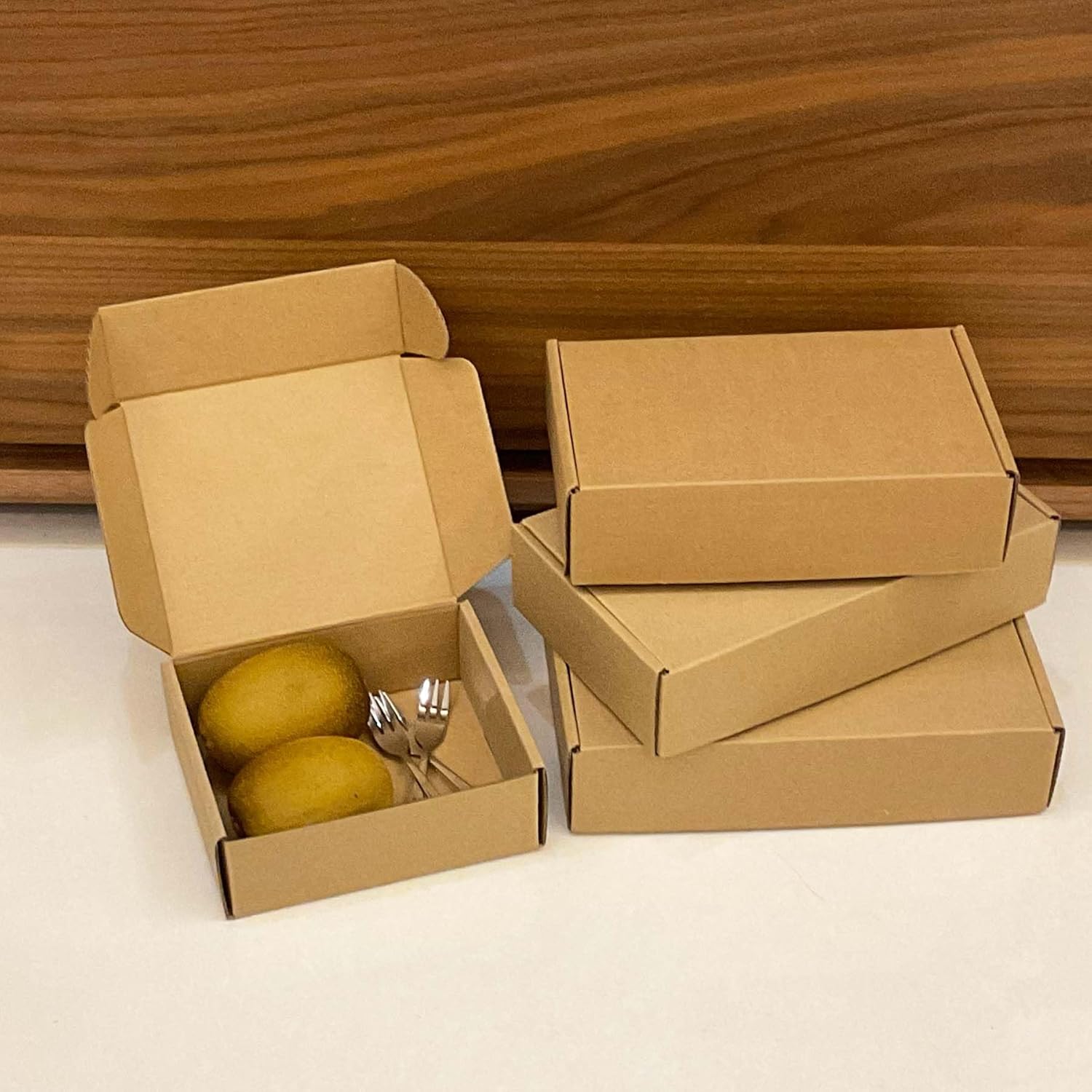 Shipping Boxes 6x5x2 inch 50 Pack,Brown Corrugated Boxes Mailer Packaging for Mailing Small Business，E-Commerce Gift Boxes for Wrapping Present Moving Storage Heavy Duty Recycled Cardboard Boxes