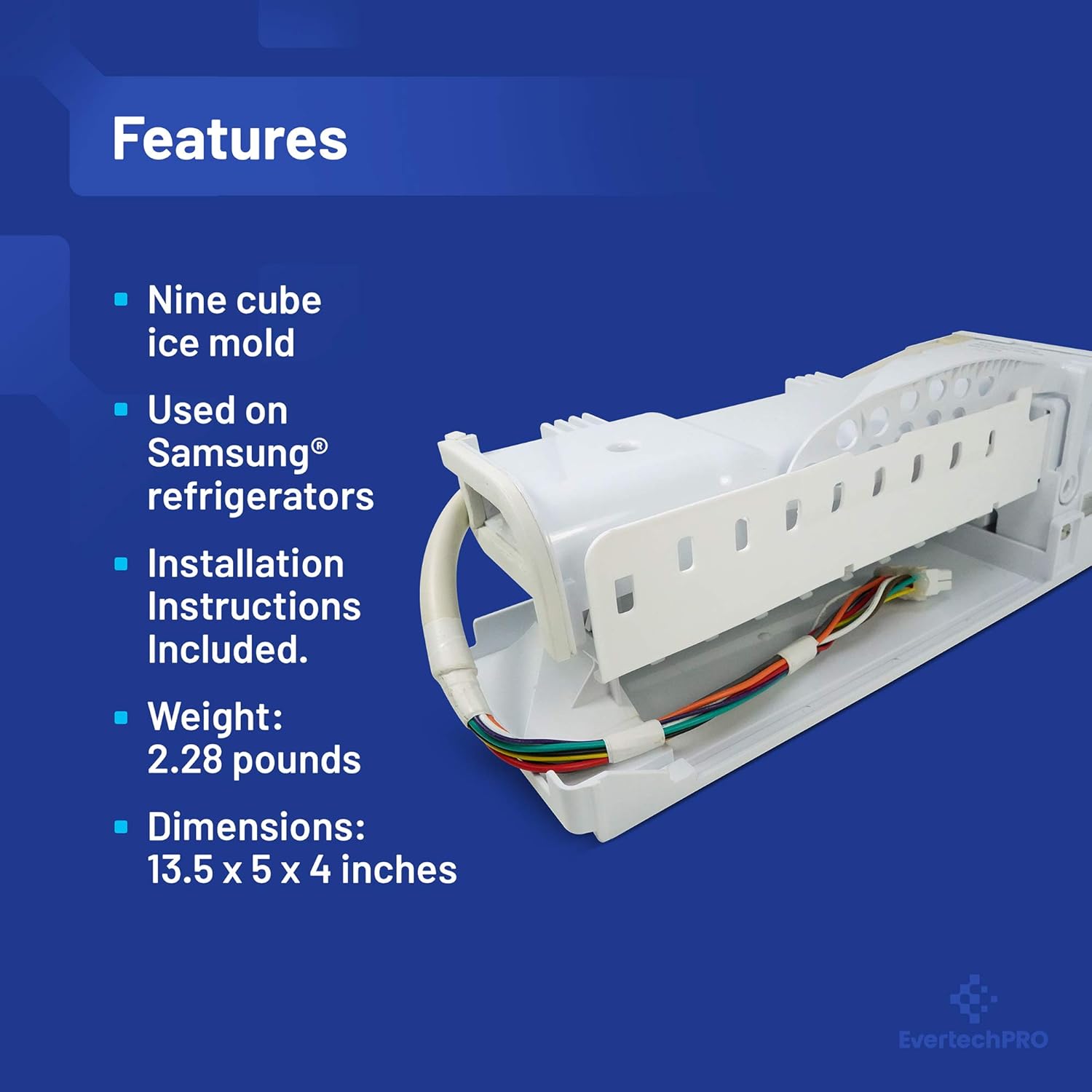 DA97-07365G Ice Maker Assembly Replacement for Samsung Refrigerator