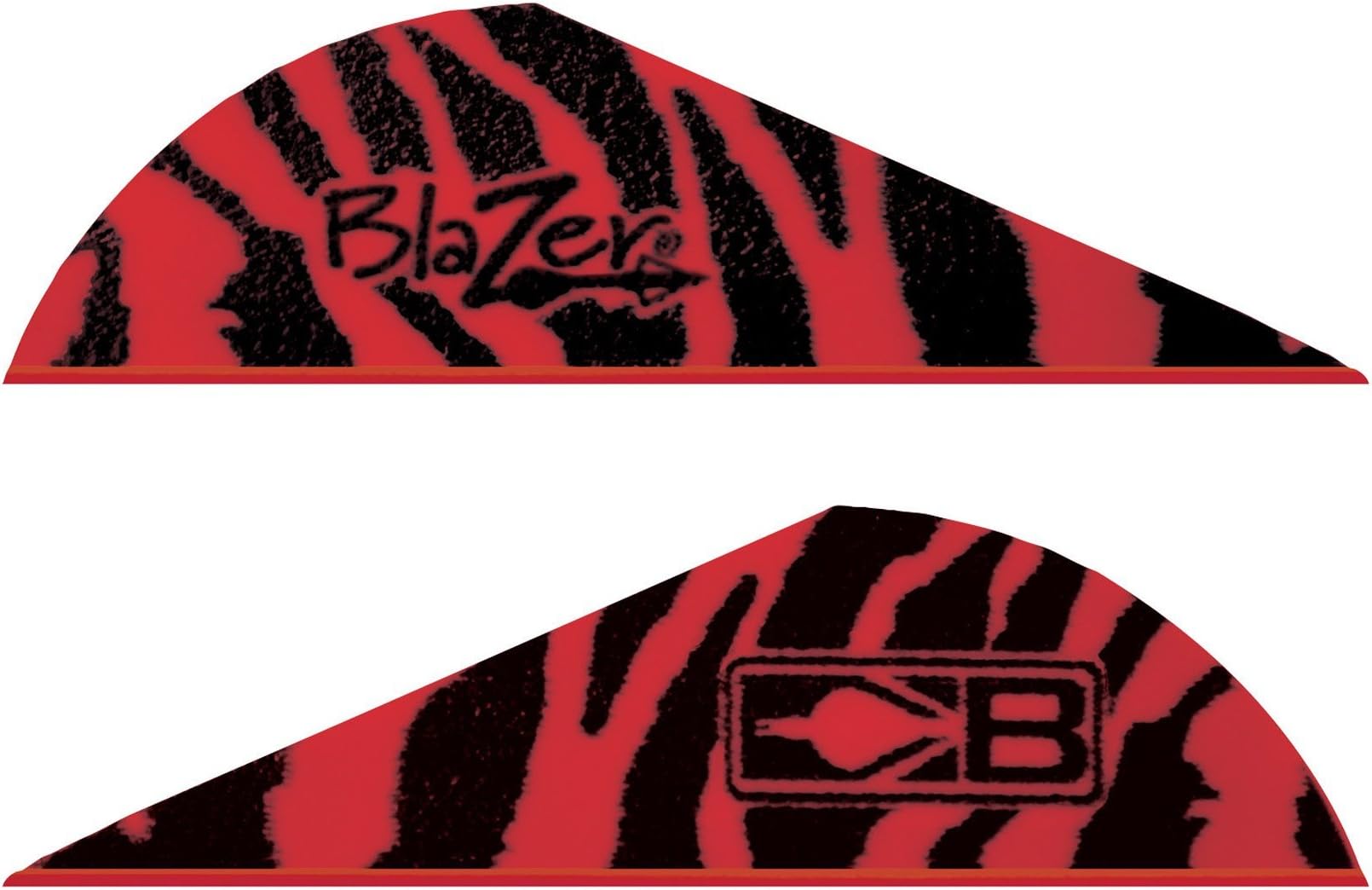Bohning Red Tiger 2" Blazer Vanes - 100Pk