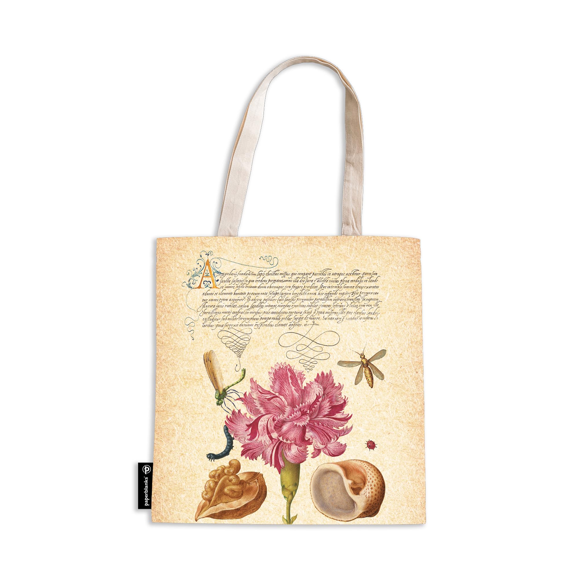 Sac en toile Paperblanks OEillet Rose aux finitions artistiques