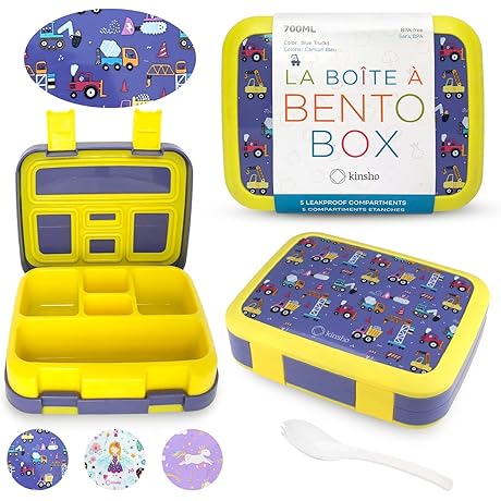 Kinsho Bento Box for Kids: Unlocking Healthy Lunchtime Adventures!