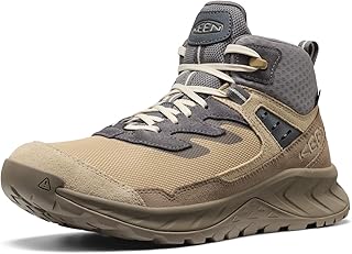 KEEN Men's Hightrail Mid Height Durable Lightweight Breathable Leather Waterproof Hiking Boots Price In India