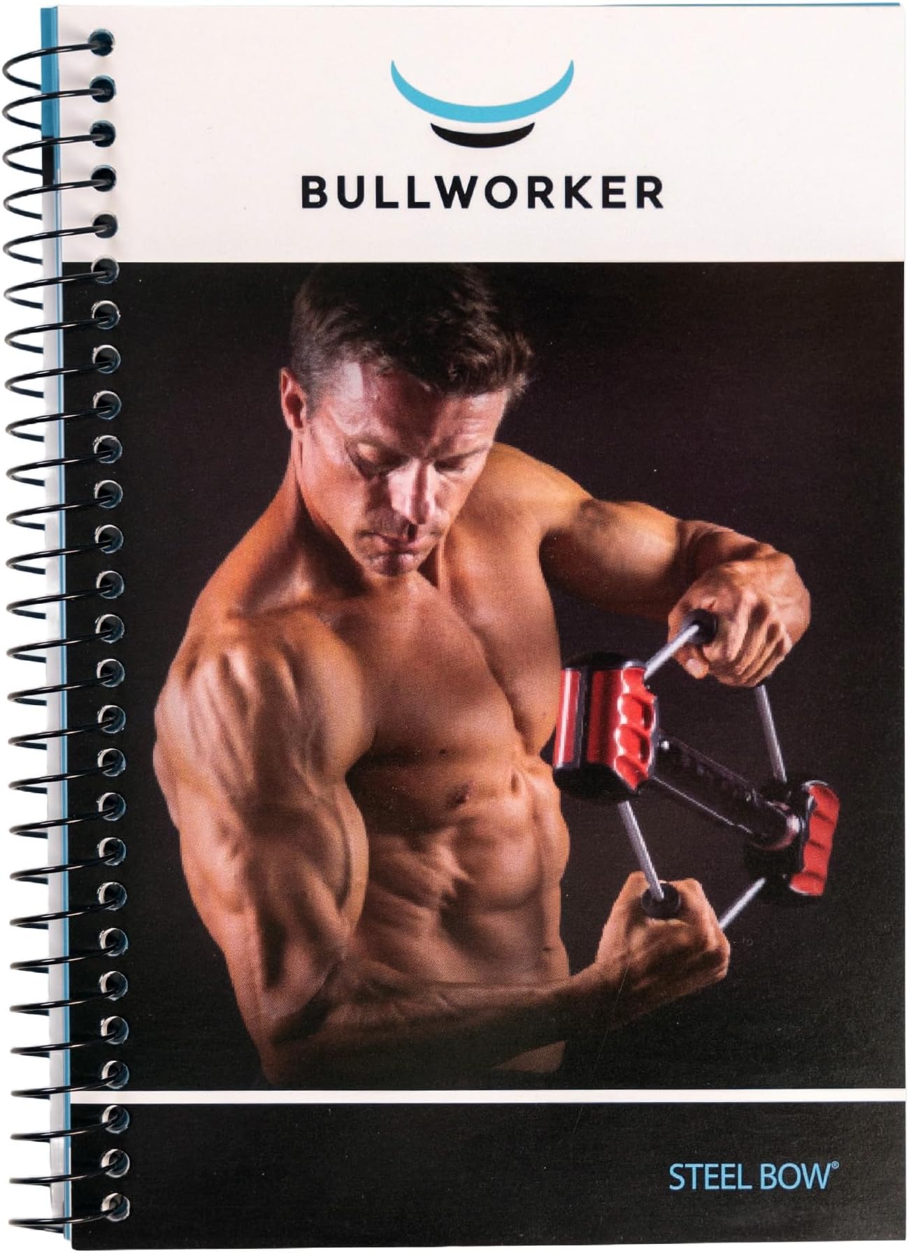 Bullworker Steel Bow Spiral Bound Instructional Manual with 90 Day Fitness Routine and Planner