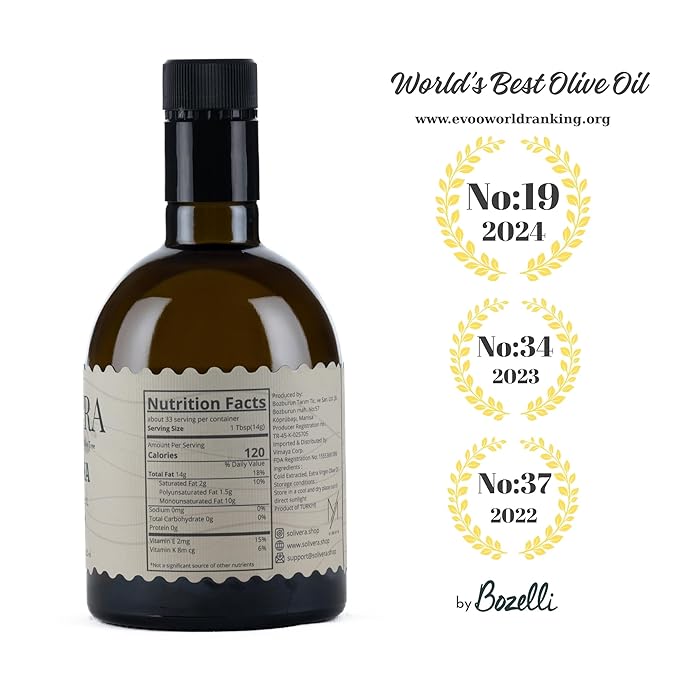 Solivera Aceite de Oliva Extra Virgen Arbequina 500 ml miniatura 2
