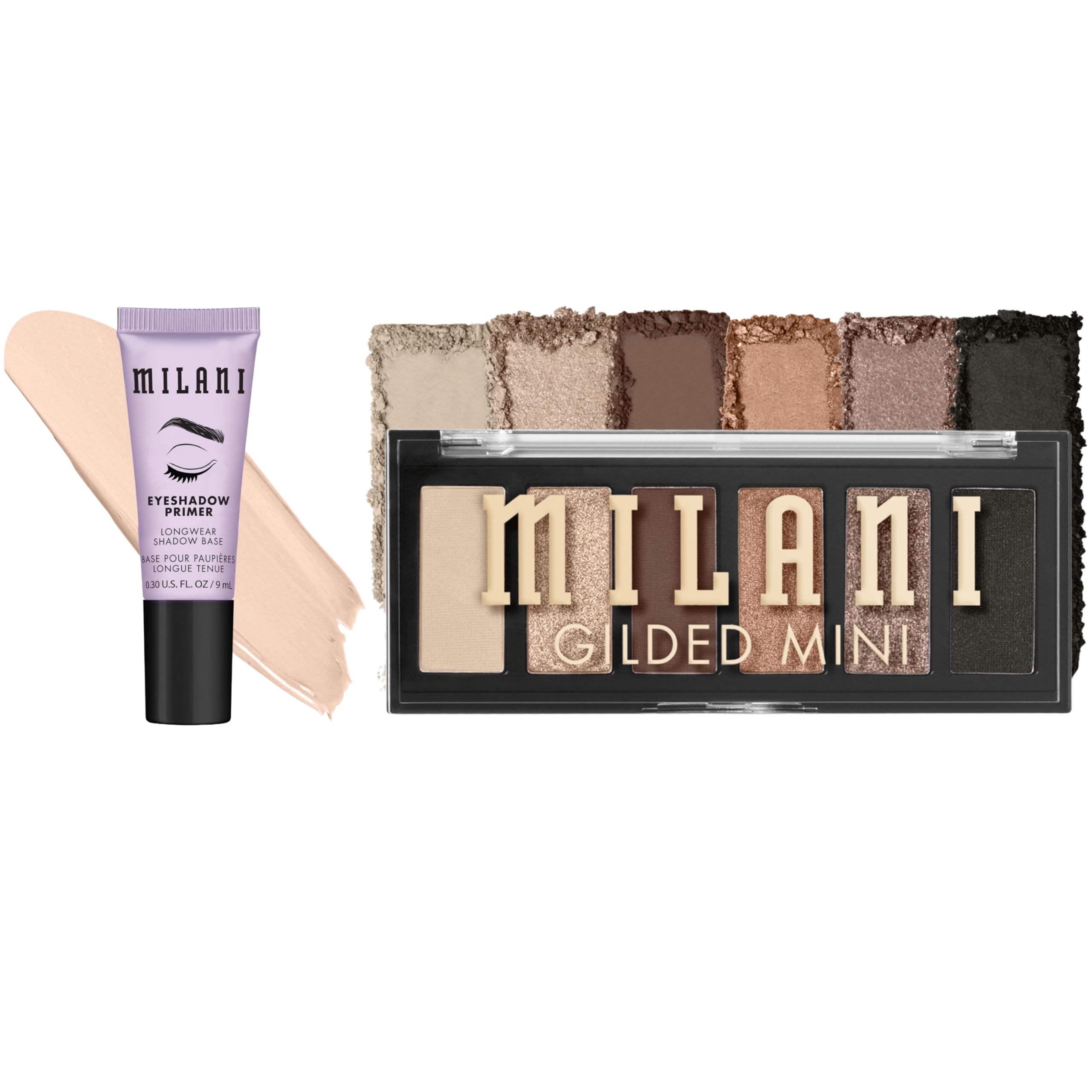 MilaniEyeshadow Primer + Gilded Mini Eyeshadow Palette - Call Me Old Fashioned