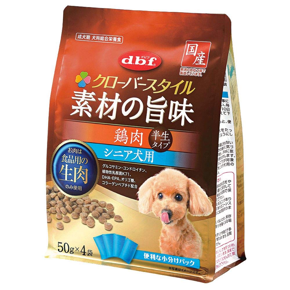デビフペット クローバースタイル 素材の旨味 鶏肉 シニア犬用
