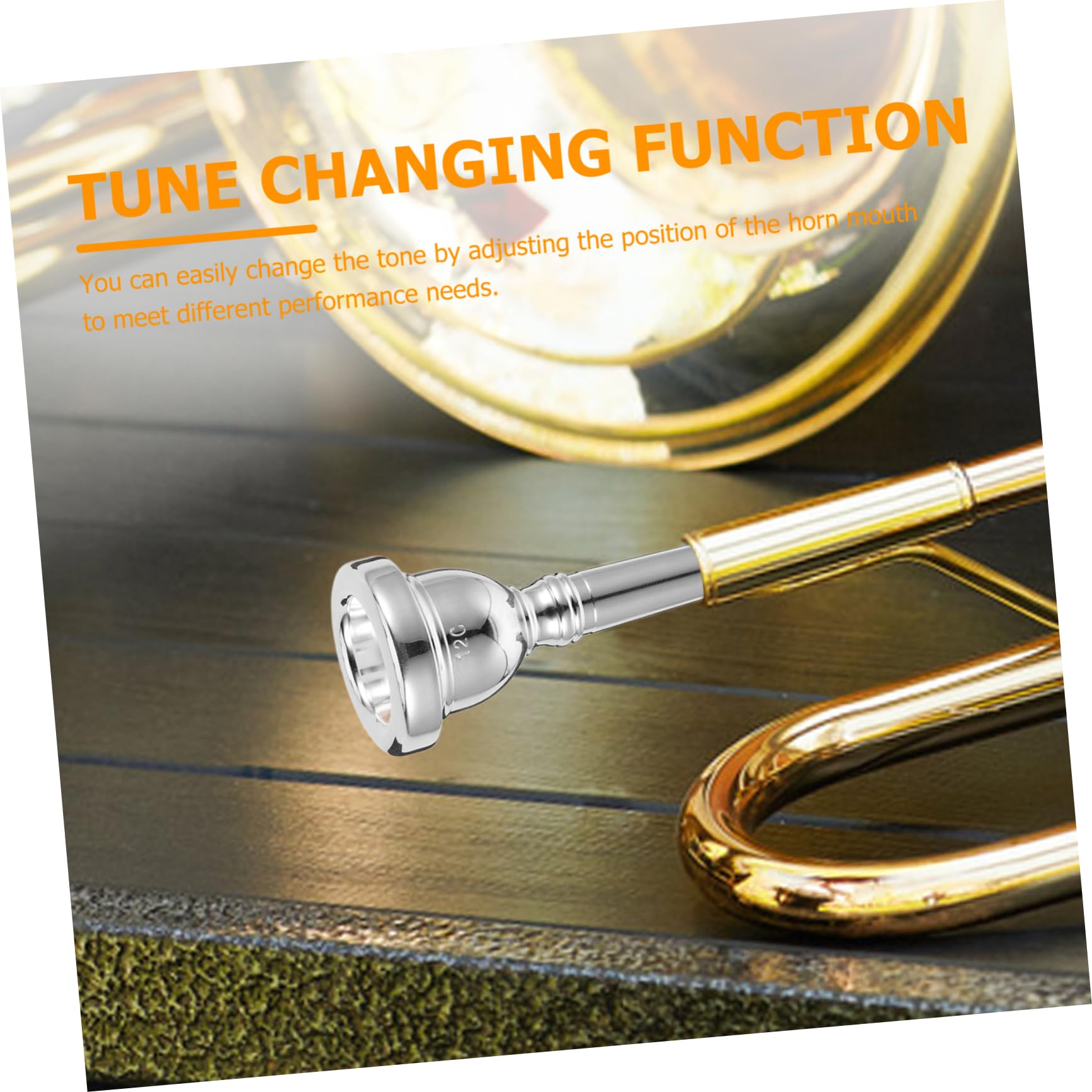 Amazon | Levemolo 属製アルトトロンボーン用マウスピース トロン