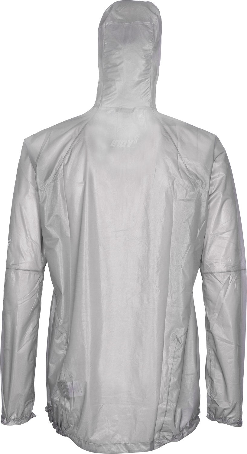 登山用品 inov-8 RACE ULTRASHELL HZ U GARGOYLE TRA inov-8 Adult Race Ultrashell Jacket, Gargoyle/Transparent, Large