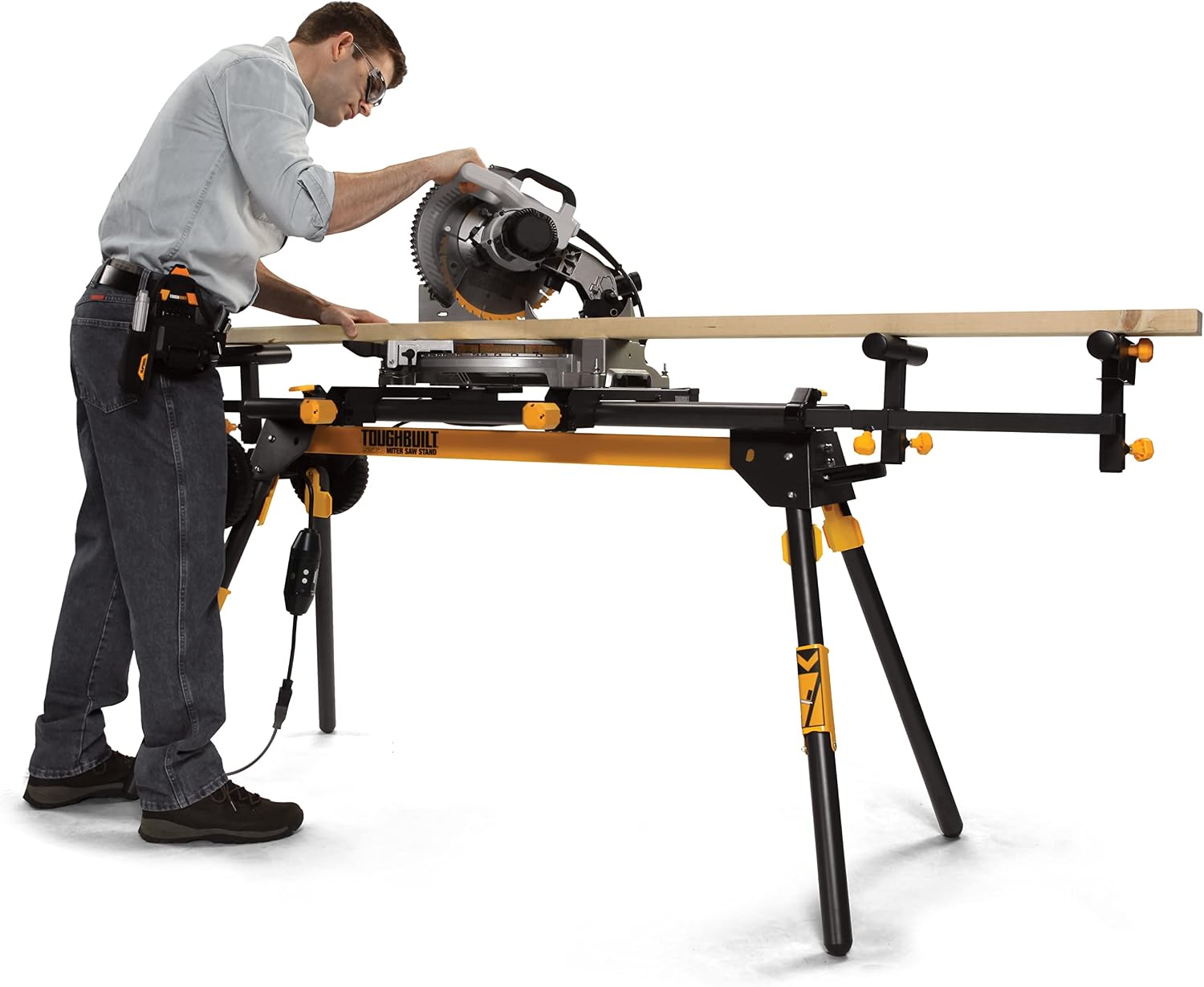 ToughBuilt - Miter Saw Stand Universal Tool Mounts (124 In (02))