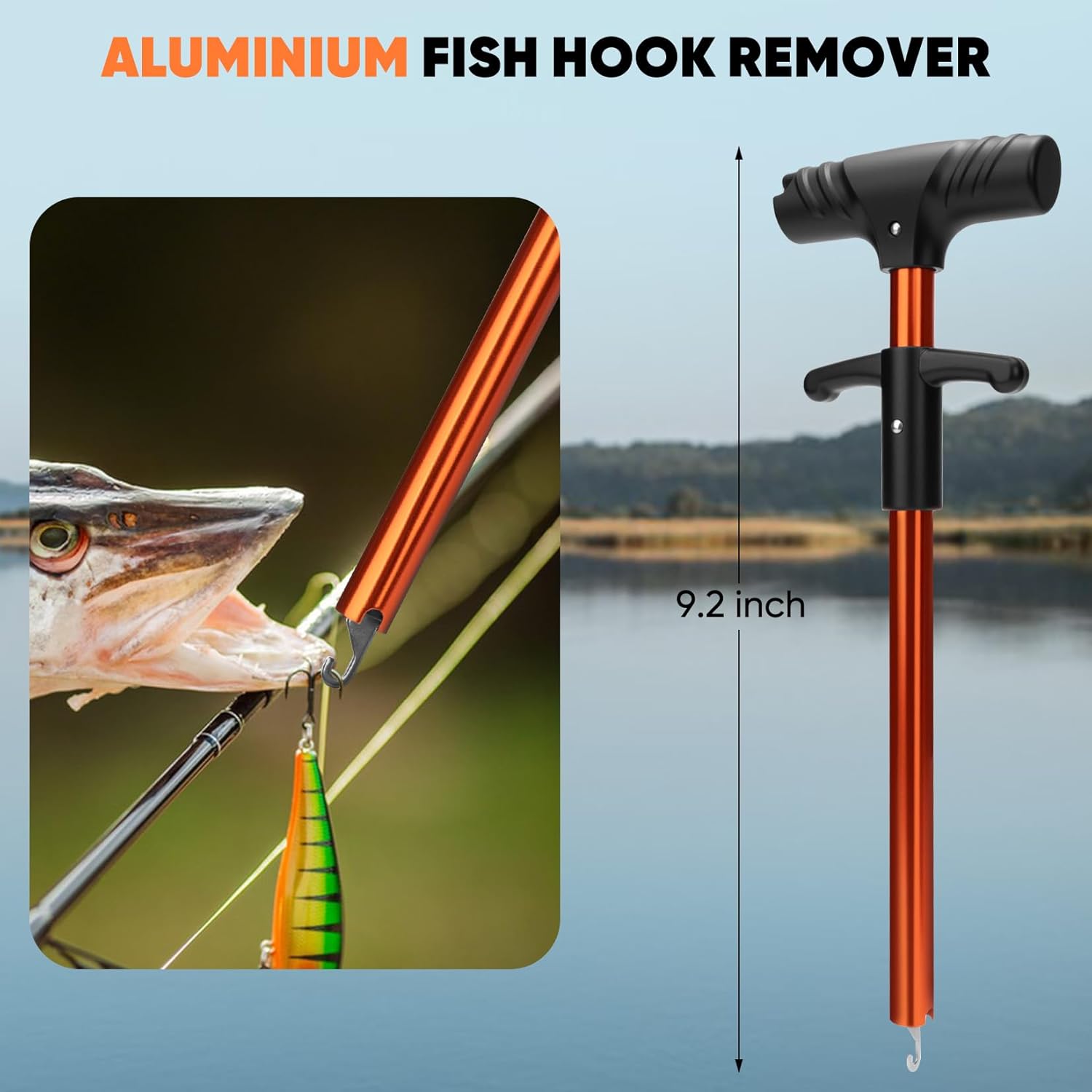 SHALL Fishing Tool Kit, Corrosion Resistant Fishing Gear and Equipment, Premium Fishing Tools for Men