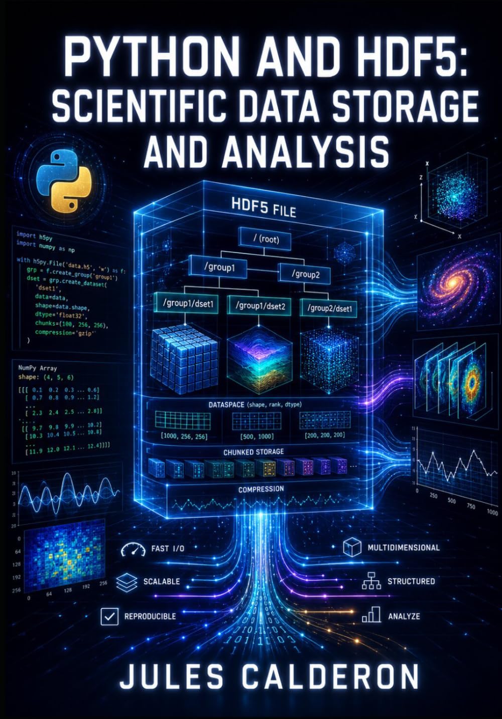 PYTHON AND HDF5: SCIENTIFIC DATA STORAGE AND ANALYSIS: Managing Large Datasets with NumPy Integration and h5py