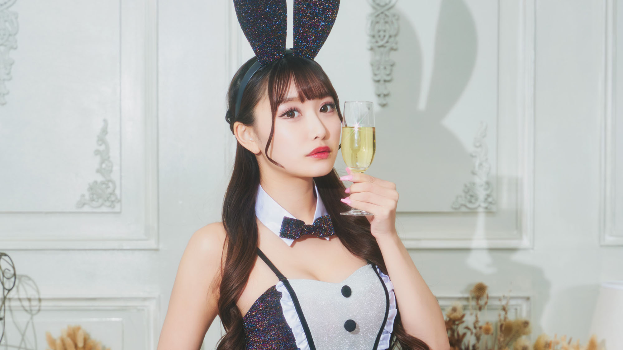 ブラックグリッターバニーマスク。 US サイズ: One Size Amazon.co.jp: [クリアストーン] GLOWHOLIC コスプレ ハロウィン