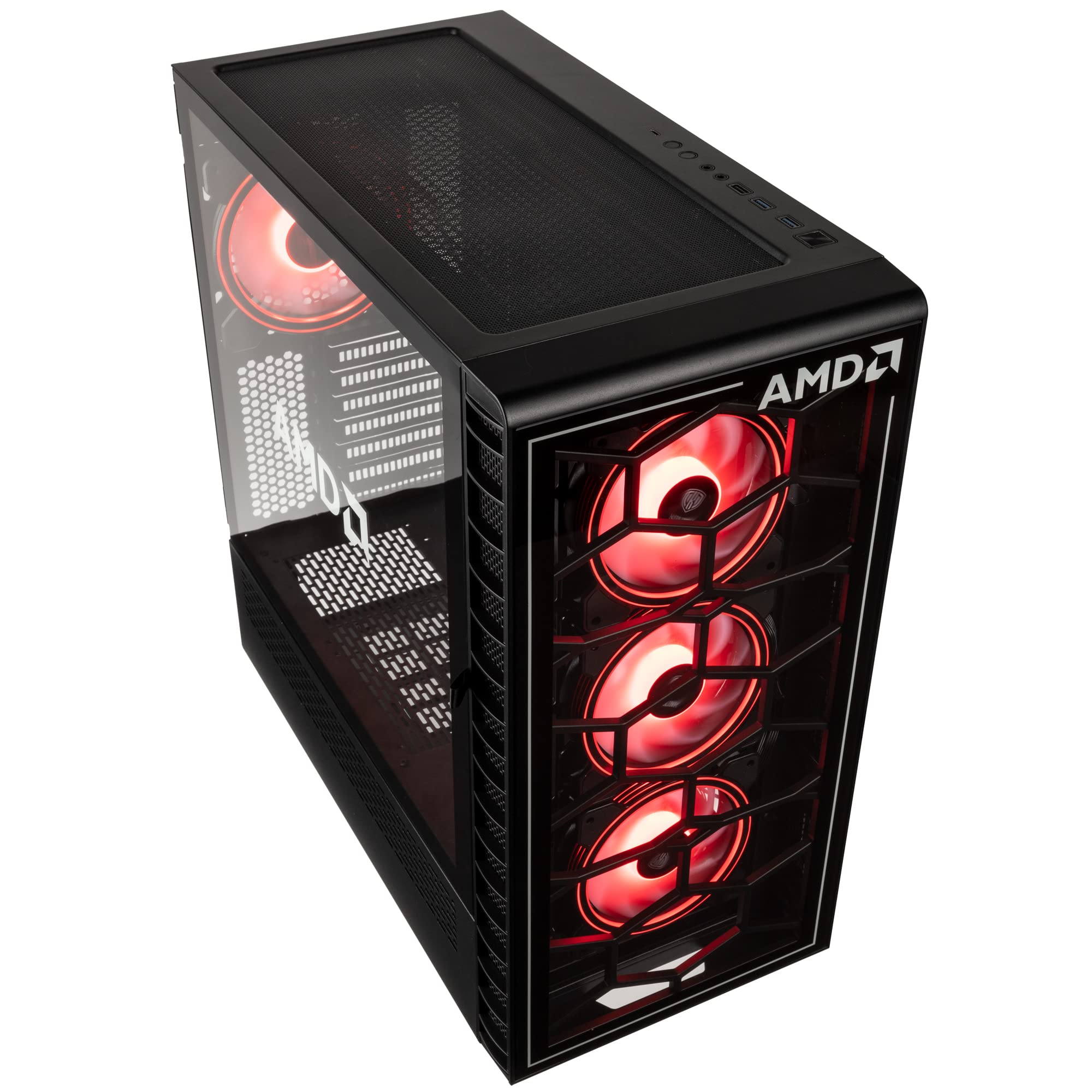 Boîtier PC Kolink Observatory Lite Mesh ARGB - Moyen Tour Noir, Vitre Et Mesh