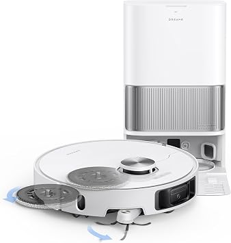 DREAME L40s Ultra Robot Vacuum and Mop, 19,000Pa Suction, Auto-Empty, Mop Self-Cleaning, 100% Detangling DuoBrush, Extending