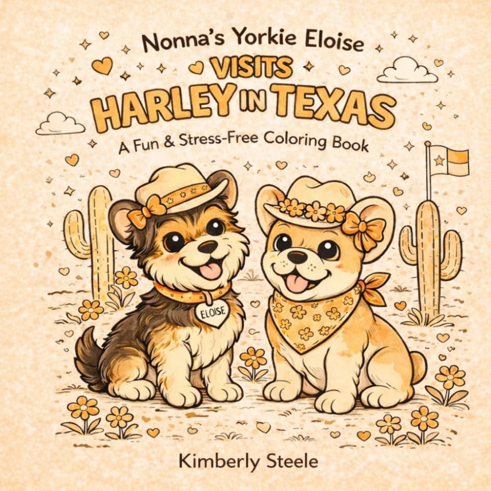 Nonna's Yorkie Coloring Books