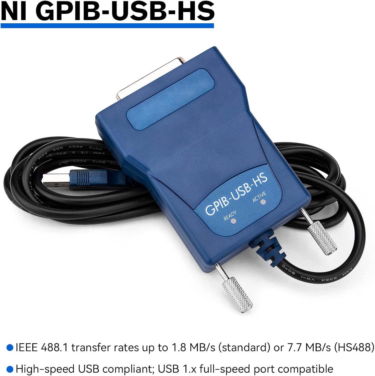 for National Instruments GPIB-USB-HS Interface Adapter Controller IEEE 488