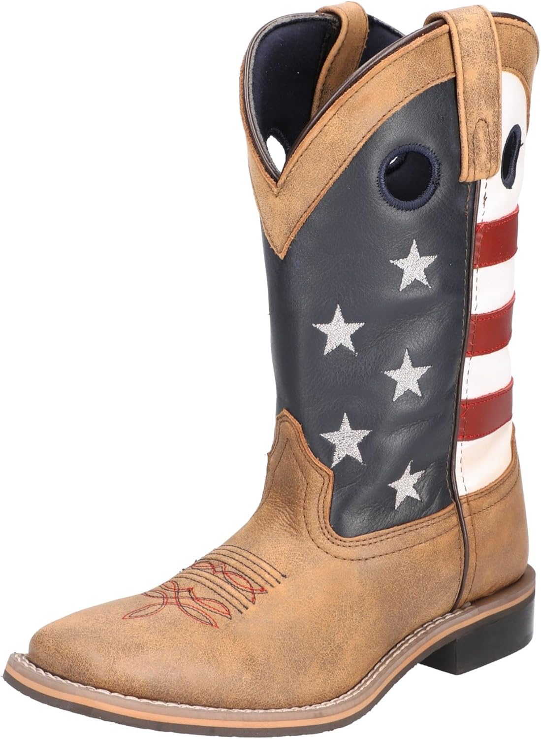 Smoky Mountain Ladies Stars/Stripes Sq Boots