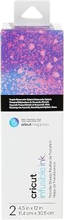 Cricut Infusible Ink Transfer Sheets - 4.5" x 12" - Purple Watersplash Pattern - For Cricut Mug Press, Maker, Explore Air 2