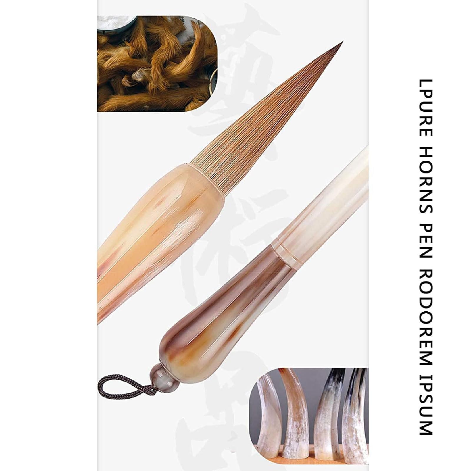 esmen Schreibpinsel, chinesisches Kalligraphie-Pinsel-Set, Aquarell-Sumi-Zeichenpinsel, Pinselstifte, Kalligraphie-Tinte für Anfänger, Schreiben, Malen, Tintenpinsel