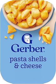 Toddler Food, Pasta Shells & Cheese, Mealtime for Toddler, 6PK