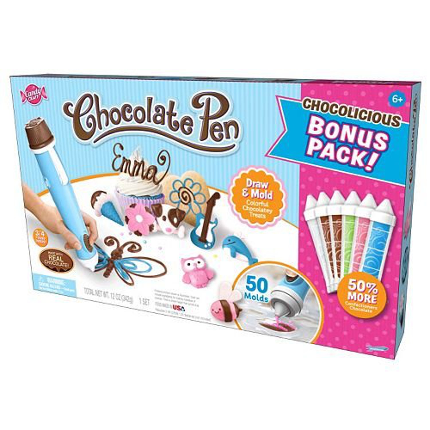 Buy Candy Craft Chocolate Pen Exclusive Bonus Kit with 50 Molds and