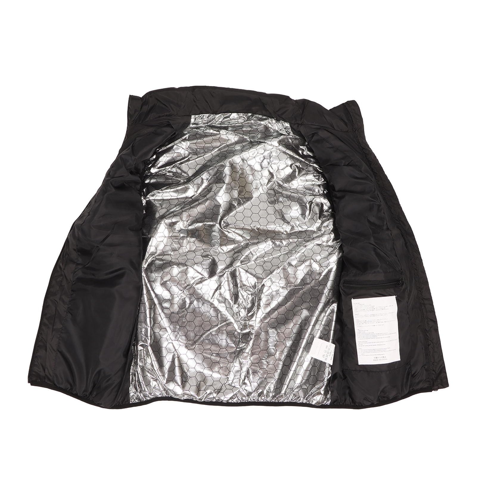 Yosoo Health Gear Chaleco Calefactable Chaqueta Calefactable con Carga USB 13 Zonas Control de Temperatura de 3 Niveles Ropa Térmica de Fibra de Poliéster para Hombres Mujeres Senderismo Pesca (3XL)