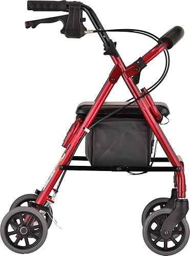 Miniatura 15 de Nova - Productos Médicos Get Go Petite Rolling Walker, caminador rodante pequeño - 13 libras., 4202CBK, Clásico, Negro, 1, 1 Negro